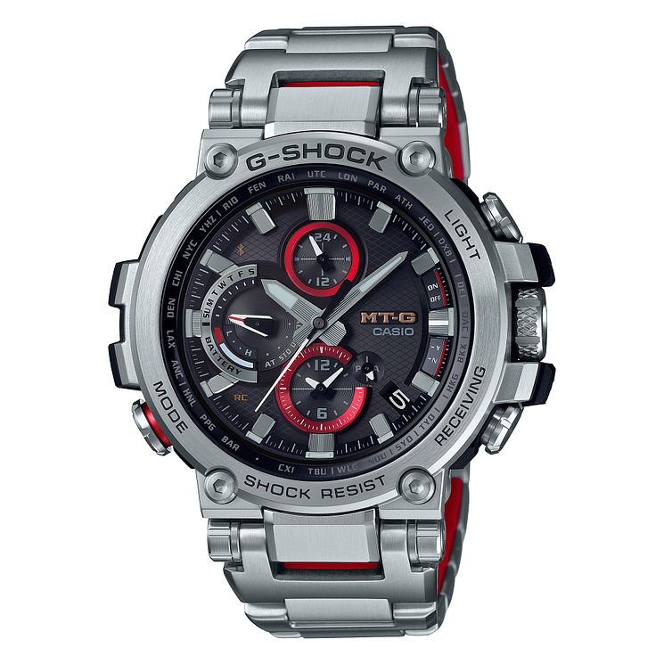 Casio G-shock Mt-g Premium Stainless Steel Bracelet Watch