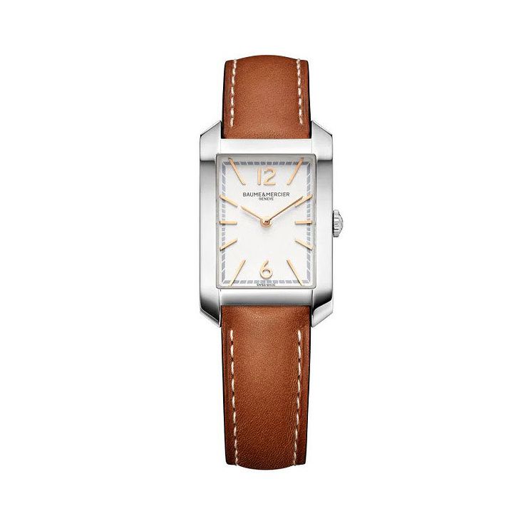 BaumeandMercier Hampton 10472 Ladies Leather Strap Watch