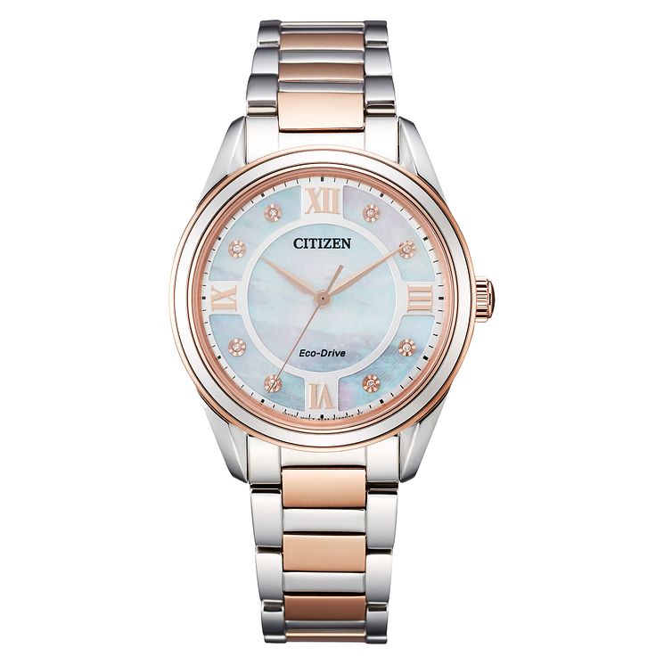 Citizen Areza Ladies Two Tone Bracelet Watch