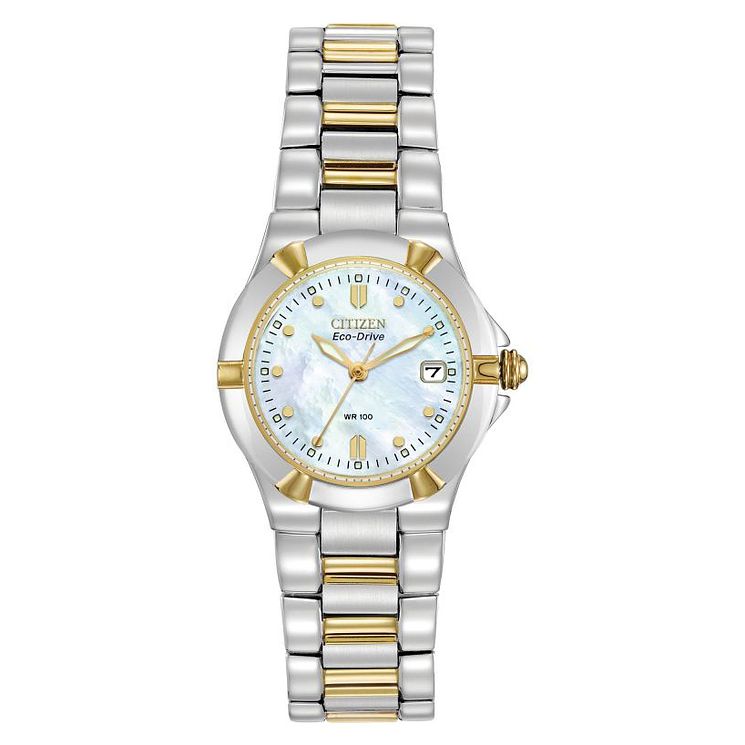 Citizen Eco-drive Ladies Two Tone Bracelet Watch