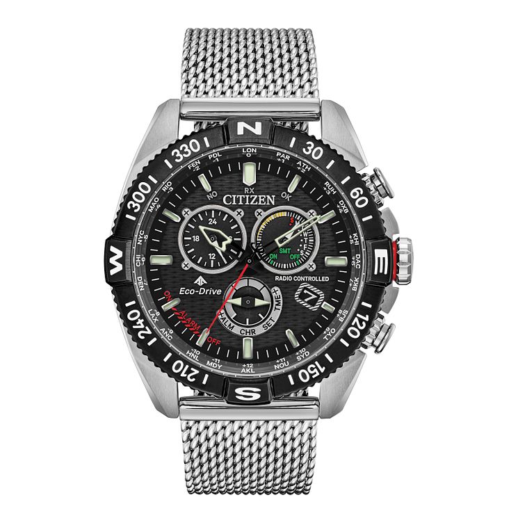 Citizen Eco-drive Promaster Navihawk Mens Bracelet Watch