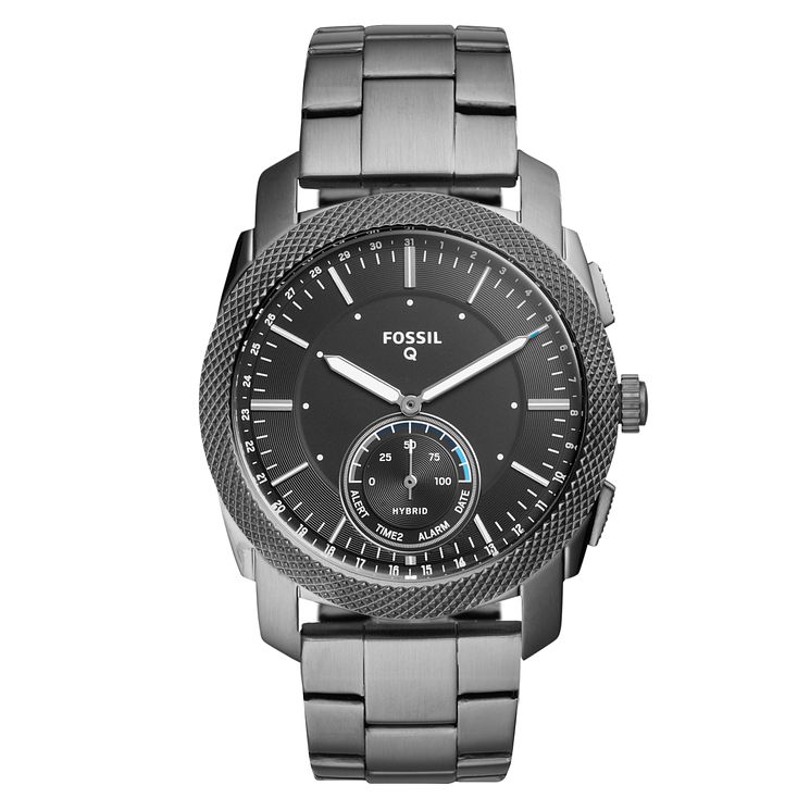 Fossil Mens Stainless Steel Hybrid Smartwatch