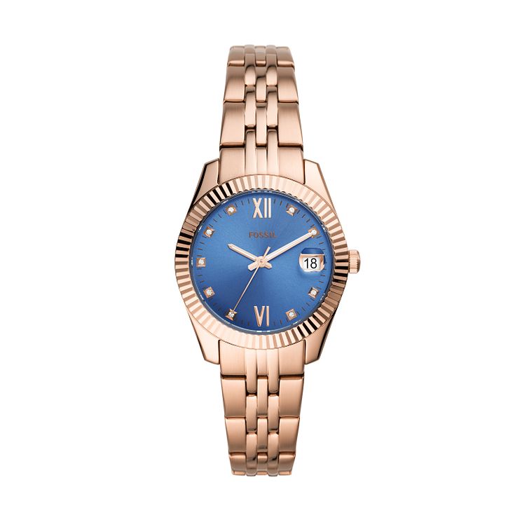 Fossil Scarlette Mini Ladies Gold Tone Bracelet Watch