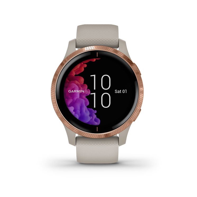 Garmin Venu Light Sand Silicone Strap Smartwatch