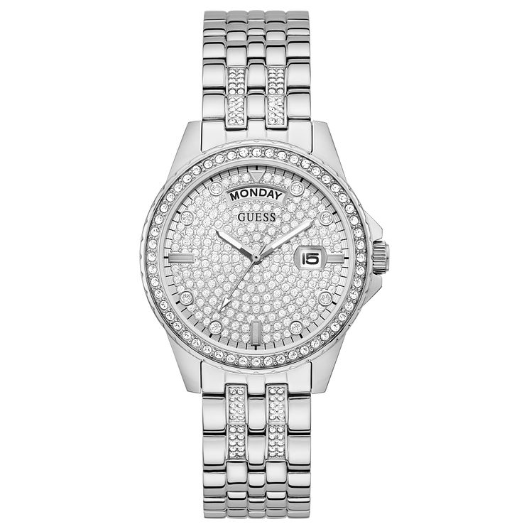 Guess Comet Ladies Stainless Steel Bracelet Watch