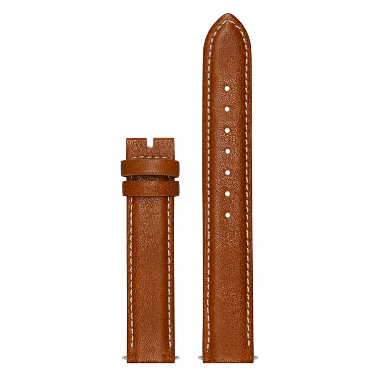 Guess Connect Touch Brown Leather Interchangeable Strap