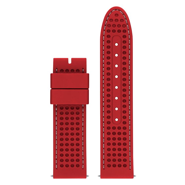 Guess Connect Touch Red Silicone Interchangeable Strap