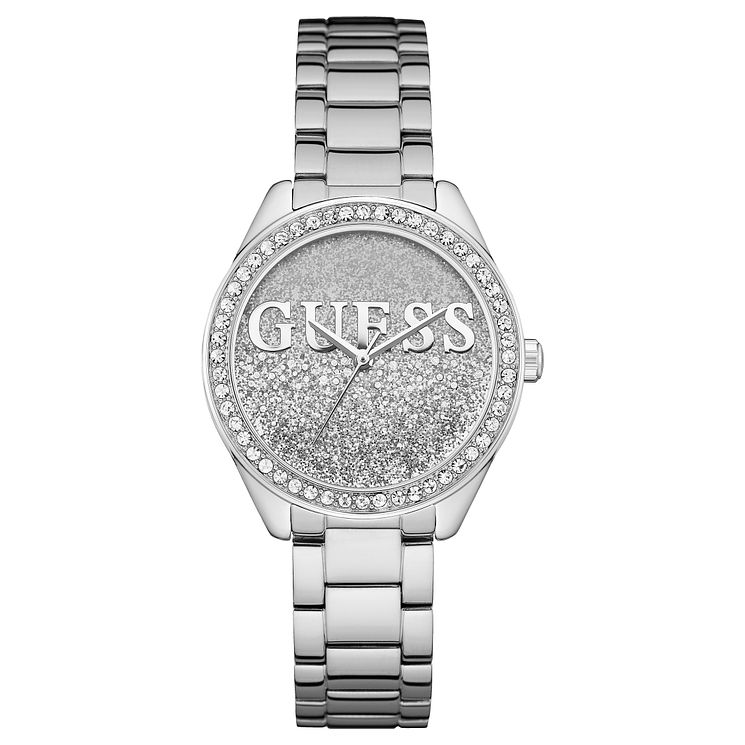 Guess Ladies Iconic Stainless Steel Bracelet Watch