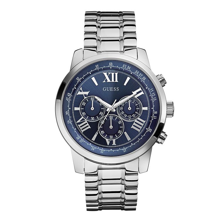 Guess Mens Stainless Steel Bracelet Watch