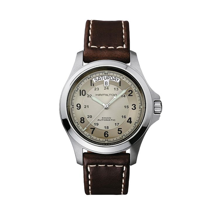 Hamilton Khaki Field King Automatic Strap Watch