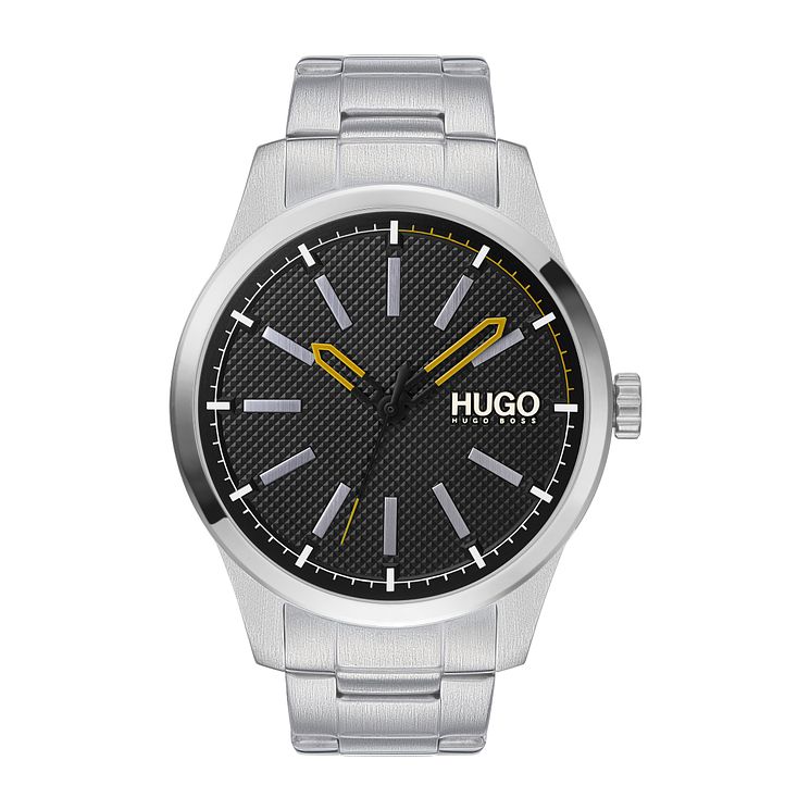 Hugo Invent Mens Stainless Steel Bracelet Watch