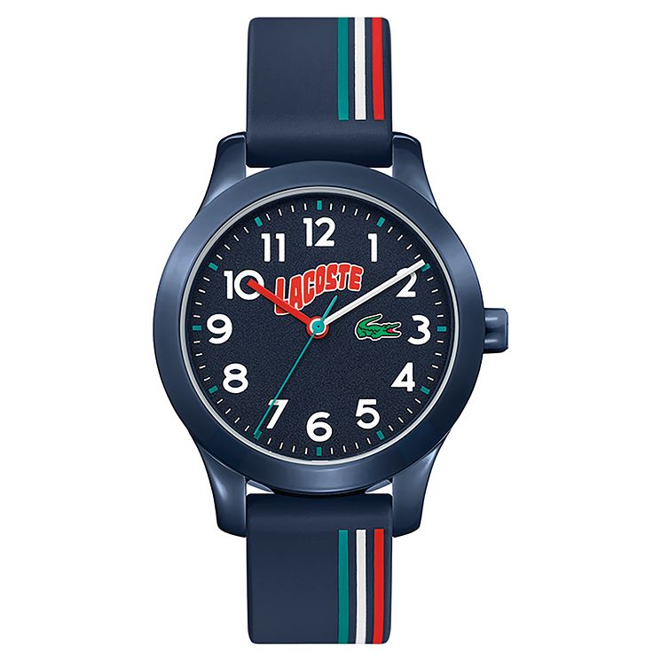 Lacoste 12.12 Childrens Blue Silicone Strap Watch