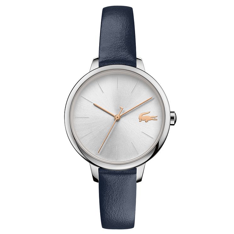 Lacoste Cannes Ladies Blue Leather Strap Watch