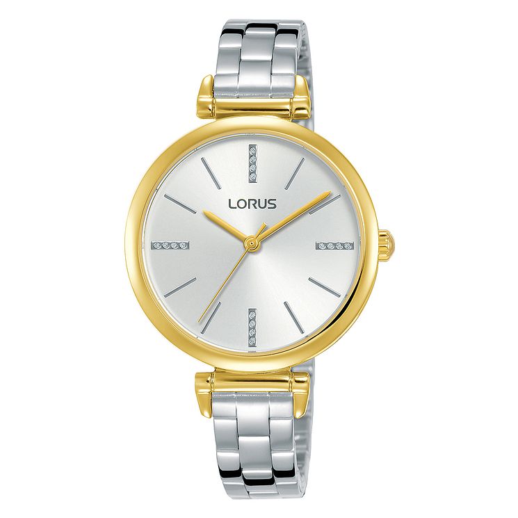 Lorus Dress Ladies Two Tone Bracelet Watch