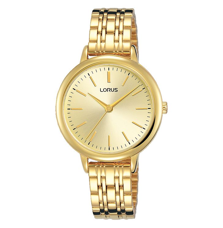 Lorus Ladies Yellow Gold Tone Bracelet Watch