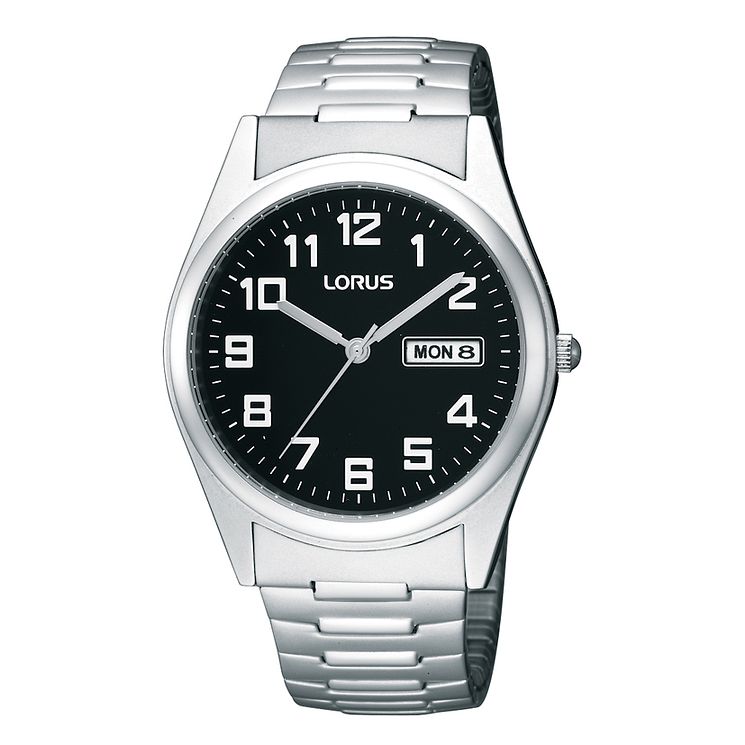 Lorus Mens Stainless Steel Bracelet Watch