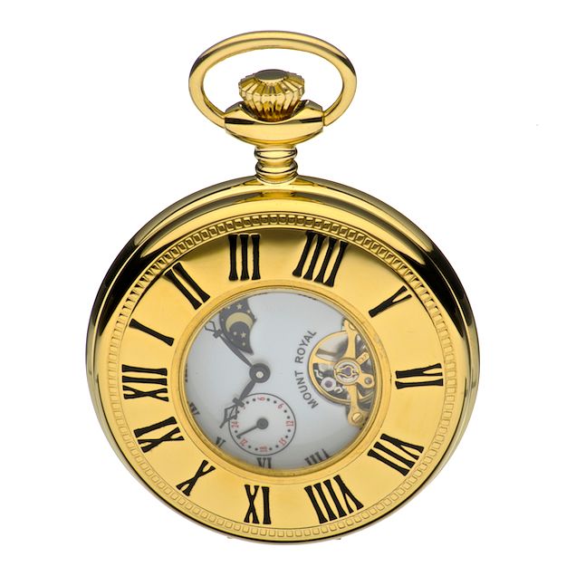 Mount Royal Gold-plated Pocket Watch