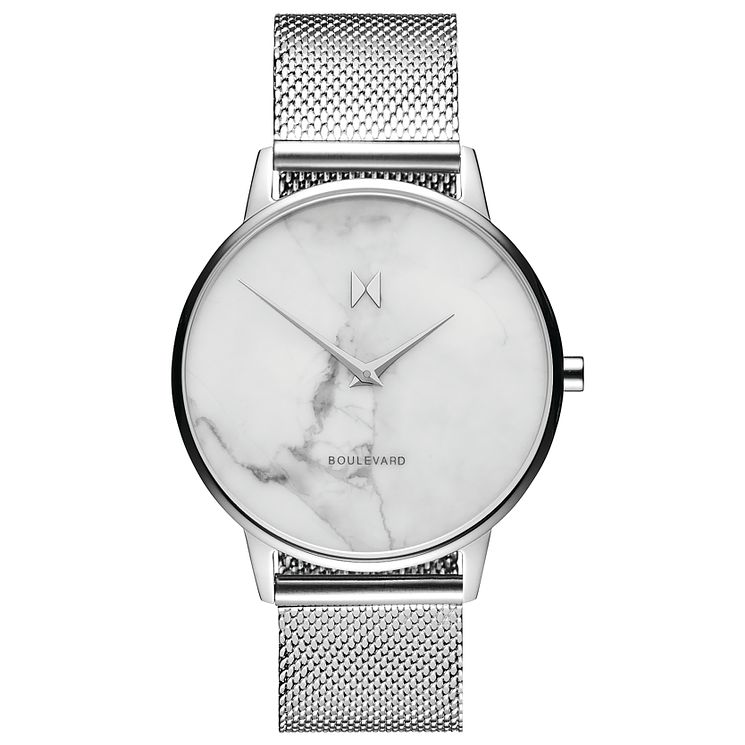 Mvmt Boulevard Ladies Stainless Steel Mesh Bracelet Watch