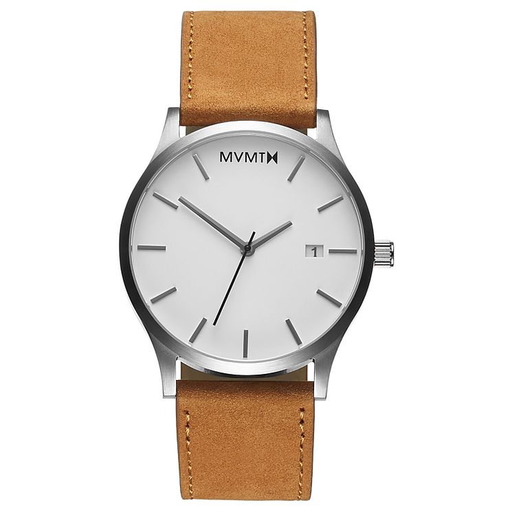 Mvmt Classic Mens Tan Leather Strap Watch