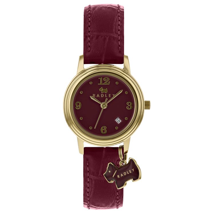 Radley Ladies Leather Purple Strap Watch