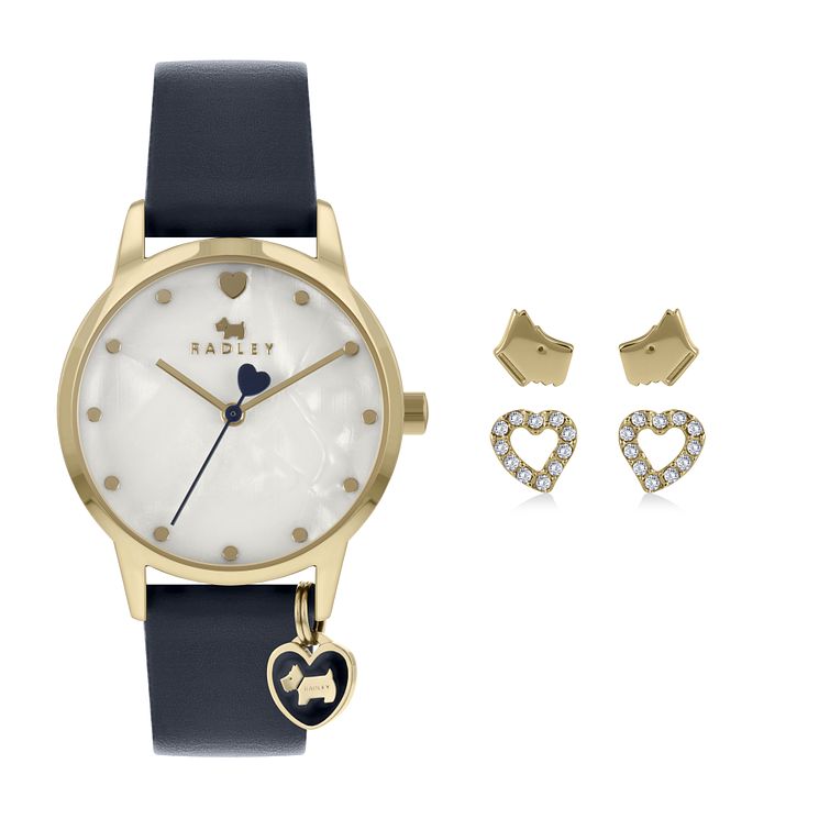 Radley Ladies WatchandStud Earrings Gift Set