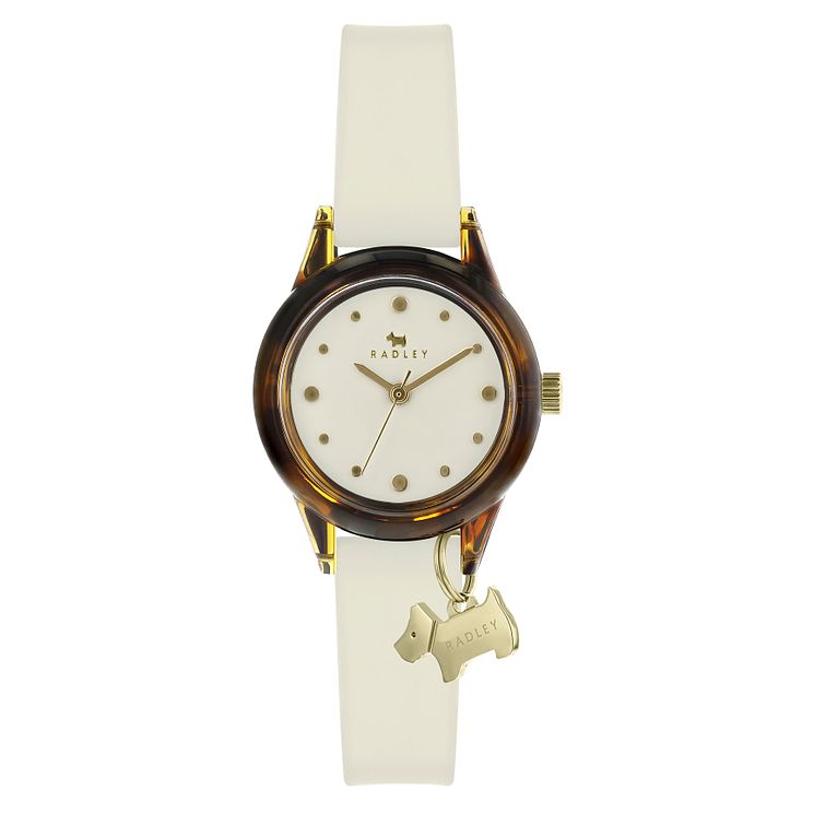 Radley London Watch It! Ladies Cream Silicone Strap Watch