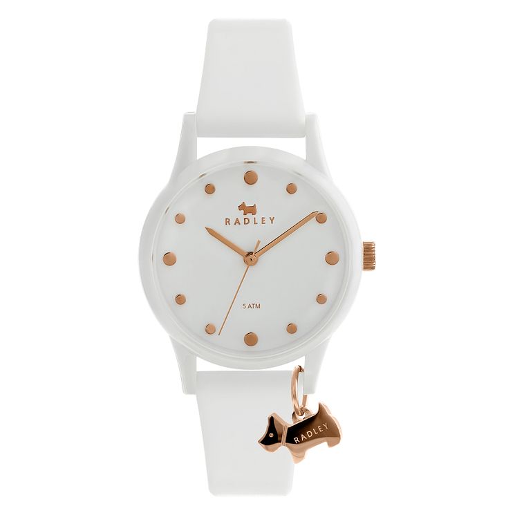 Radley London Watch It! Ladies White Silicone Strap Watch