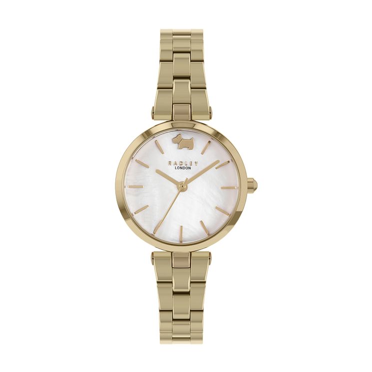 Radley West View Ladies Gold Tone Bracelet Watch