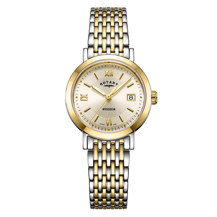 Rotary Windsor Ladies Two-tone Bracelet Watch