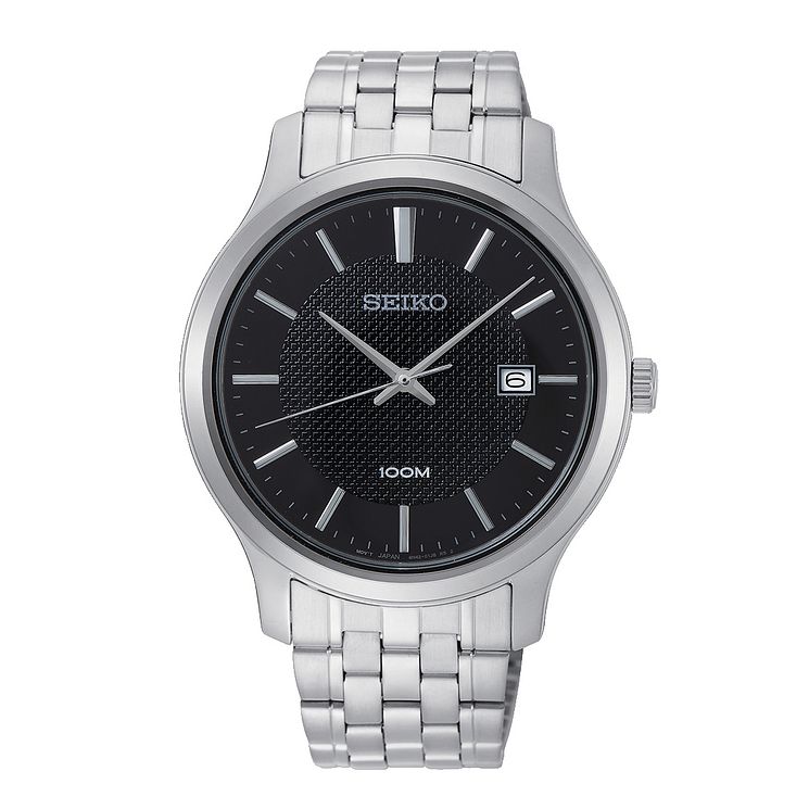 Seiko Neo Classic Mens Stainless Steel Bracelet Watch