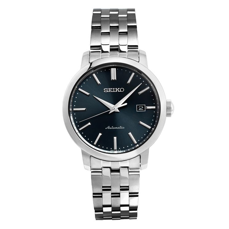 Seiko Presage Mens Stainless Steel Bracelet Watch