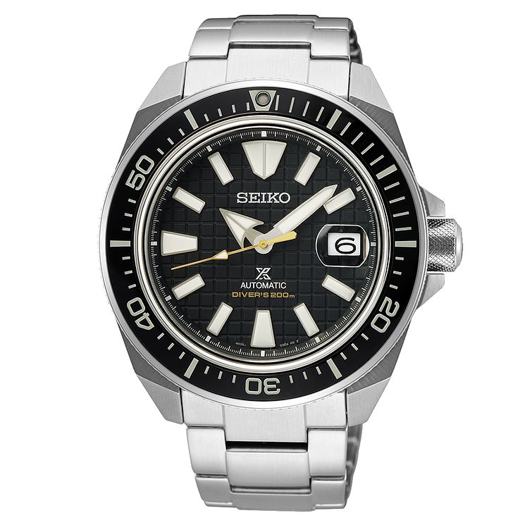 Seiko Prospex King Samurai Stainless Steel Bracelet Watch