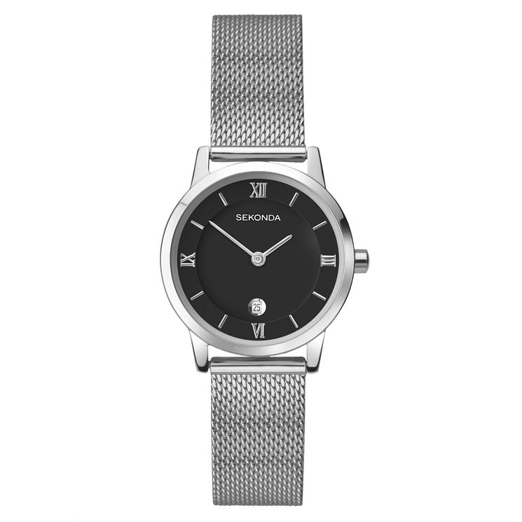 Sekonda Ladies Stainless Steel Mesh Bracelet Watch