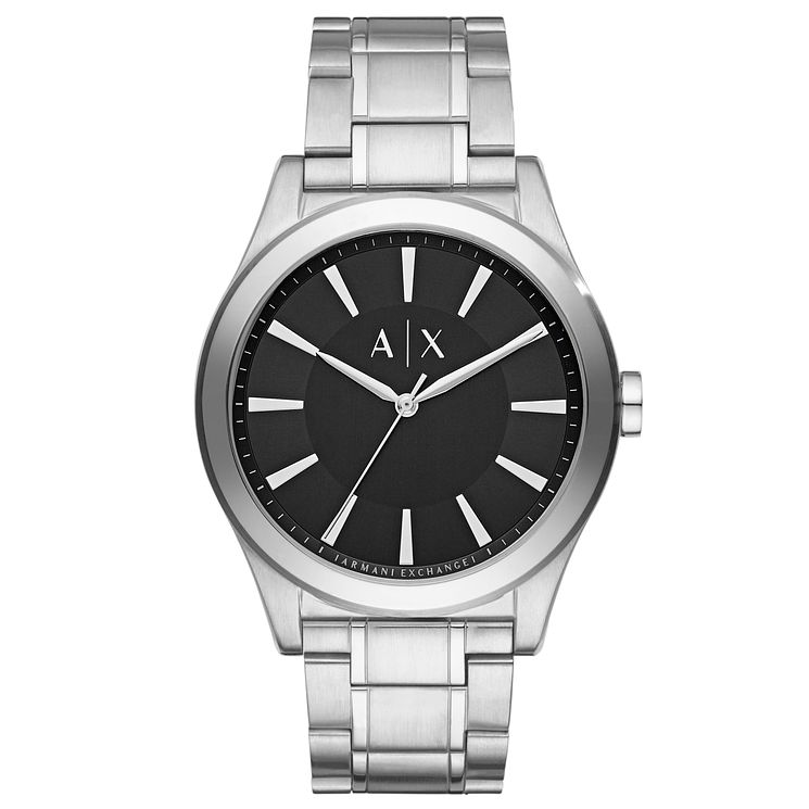 Armani Exchange Mens Stainless Steel Bracelet Watch