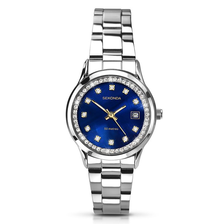 Sekonda Midnight Star Ladies Stainless Steel Watch