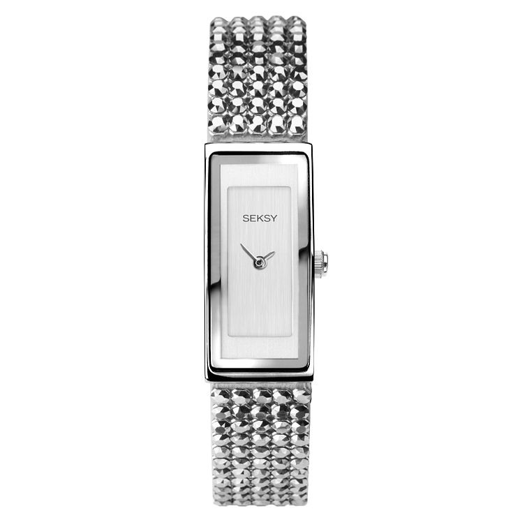 Seksy Shimmer Ladies Crystal Bracelet Watch