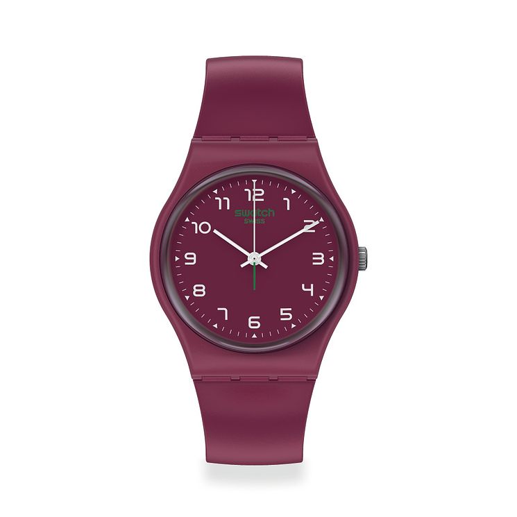 Swatch Wakit Unisex Red Strap Watch
