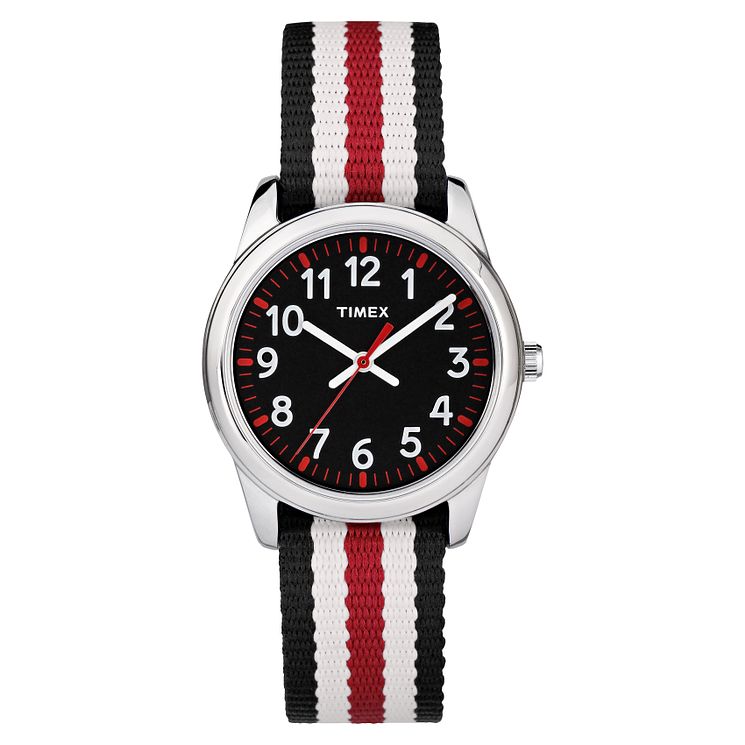 Timex Kids Multi-coloured Nylon Strap Watch