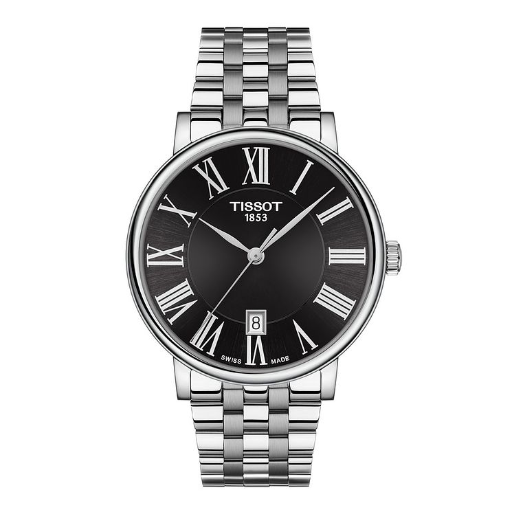 Tissot Carson Mens Stainless Steel Bracelet Watch