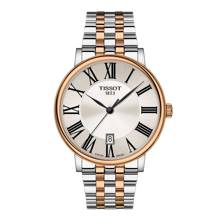 Tissot Carson Mens Two Tone Bracelet Watch