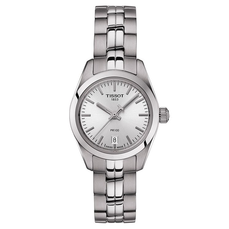 Tissot Pr 100 Ladies Stainless Steel Bracelet Watch