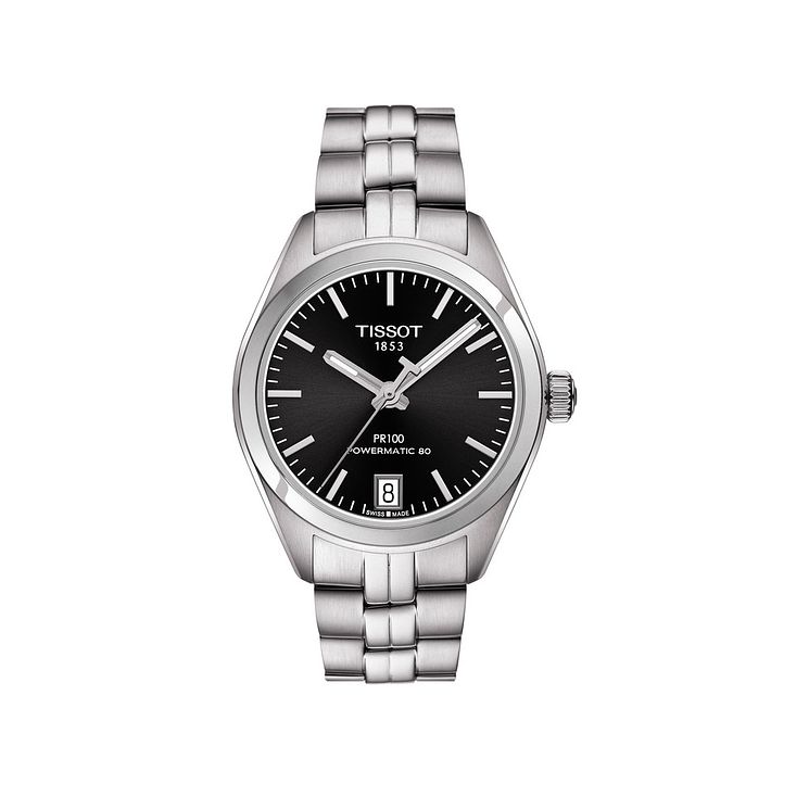 Tissot Prs 100 Mens Stainless Steel Bracelet Watch