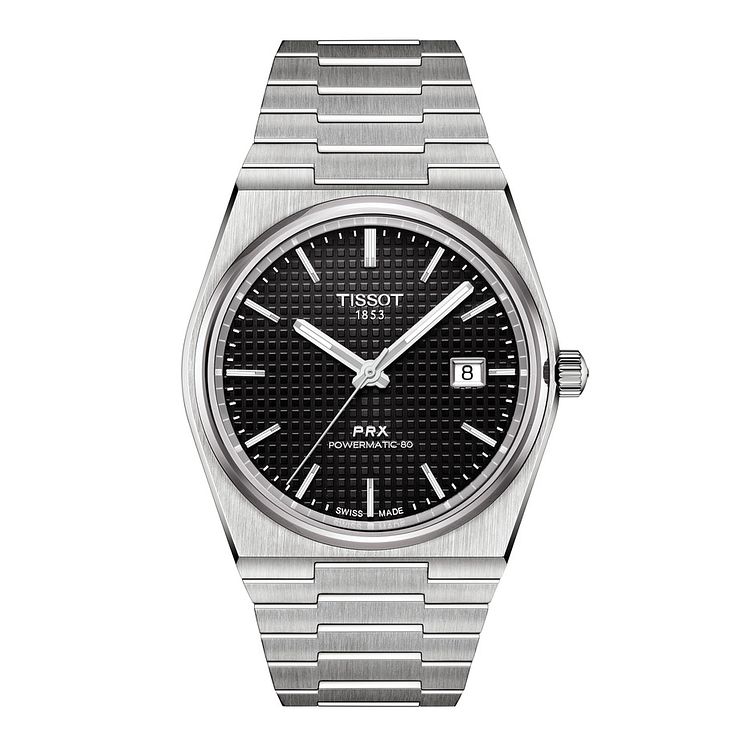 Tissot Prx Powermatic 80 Stainless Steel Bracelet Watch