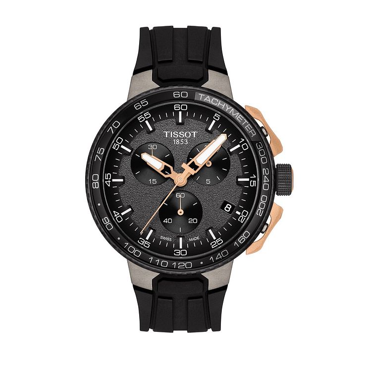 Tissot T-race Cycling Chronograph Silicone Strap Watch