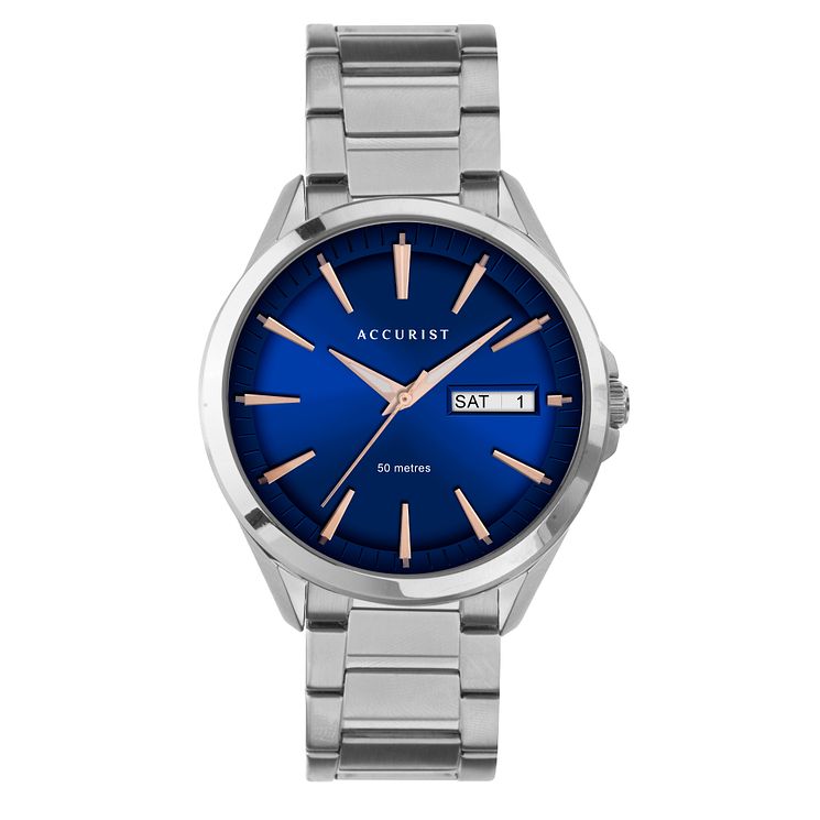 Accurist Contemporary Mens Stainless Steel Bracelet Watch