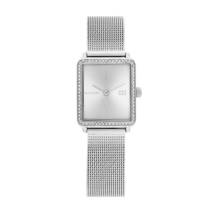 Tommy Hilfiger Ladies Stainless Steel Mesh Bracelet Watch