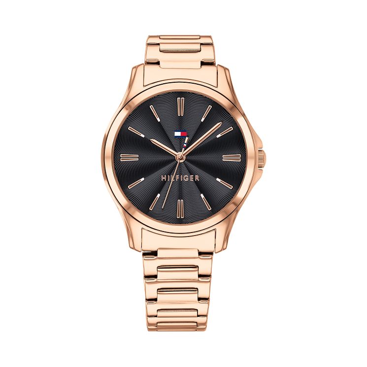 Tommy Hilfiger Rose Gold Plated Bracelet Watch