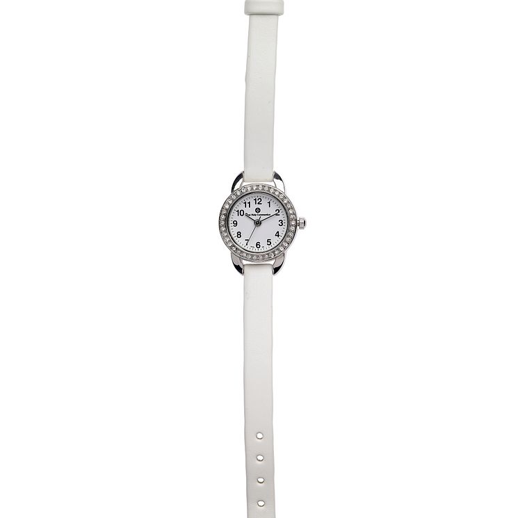 Cailin Stainless Steel Crystal Set 1st Communion Strap Watch