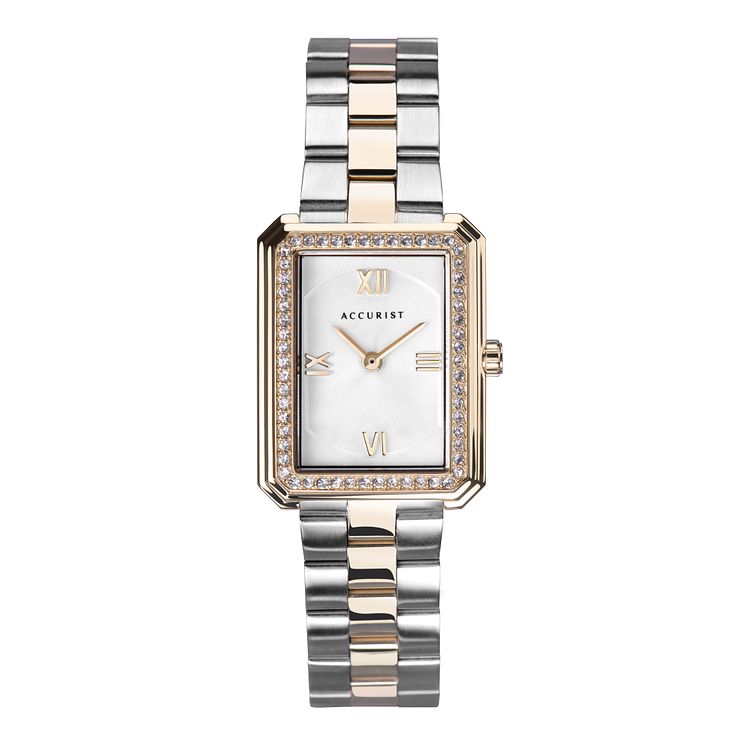 Accurist Dress Ladies Two Tone Bracelet Watch