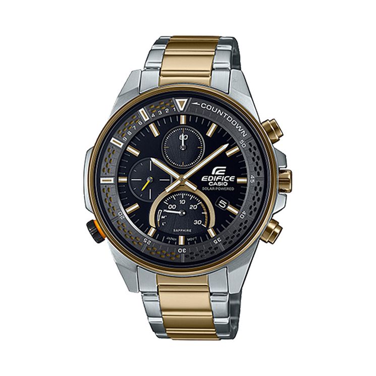 Casio Edifice Mens Two Tone Bracelet Watch